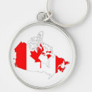 Search for symbol of canada key rings Flag
