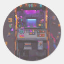 Search for arcade game stickers Vintage