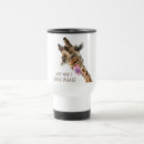 Search for giraffe travel mugs Funny