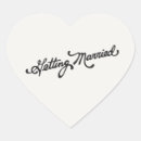 Search for vintage heart wedding stickers Simple
