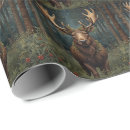 Search for deer christmas wrapping paper Wildlife