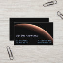 Search for astronomy business cards planets