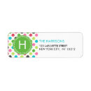 Search for dots and stripes return address labels Striped