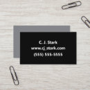 Search for mini business cards Black and white
