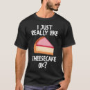 Search for cheesecake tshirts Eating