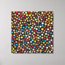 Search for colourful canvas prints Circles
