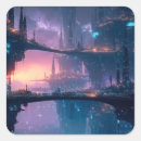 Search for fantasy science fiction stickers Surreal