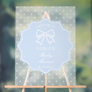 Search for boy baby shower welcome signs Dusty blue