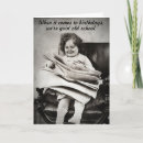 Search for funny over the hill birthday cards Retro