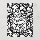 Search for ghost design postcards Halloween