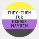 Search for non binary flag stickers Pronouns
