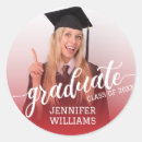 Search for red graduation party stickers High school