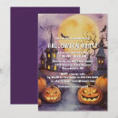Search for scary bats invitations Jack o lantern