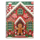 Search for gingerbread man notebooks Winter