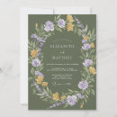 Search for countryside wedding invitations Botanical