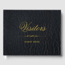 Search for leather guest books Gold