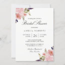 Search for pink peony bridal shower invitations Botanical