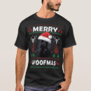 Search for black lab christmas tshirts Dog