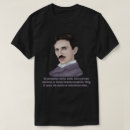 Search for nikola tesla tshirts Genius
