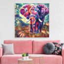 Search for moon and stars canvas prints Blue