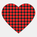 Search for red diamond stickers Modern