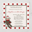 Search for sock monkey baby shower invitations Cute