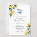 Search for yellow christening invitations Gender neutral