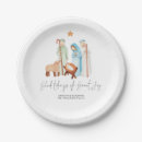 Search for christmas nativity plates Baby jesus