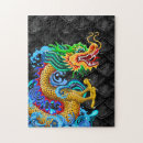 Search for green dragon puzzles Mythology
