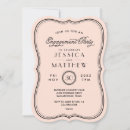 Search for peach engagement party invitations Modern