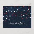Search for red white blue save the dates Country