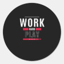 Search for work hard stickers Hustle