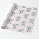 Search for 1st birthday wrapping paper girly