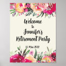 Search for retirement welcome signs Floral