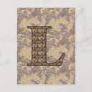 Search for l monogram postcards Initial