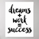 Search for success posters Watercolor