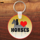 Search for red horse key rings Horses