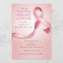 Search for breast cancer pink ribbon invitations Health