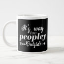 Search for antisocial humor mugs Introvert