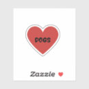 Search for heart dog stickers Lover