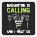 Search for badminton game stickers Shuttlecock