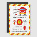 Search for firemen invitations Fire truck