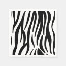 Search for zebra stripe napkins Modern