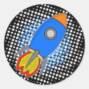 Search for cartoon rockets stickers Kids