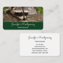Search for resting business cards Wildlife