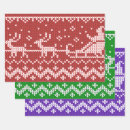 Search for santas sleigh wrapping paper Winter