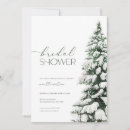Search for snow bridal shower invitations Pine