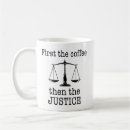 Search for fairness mugs Justice