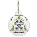 Search for sunflower pet tags Yellow