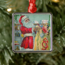 Search for victorian santa claus christmas tree decorations Old world